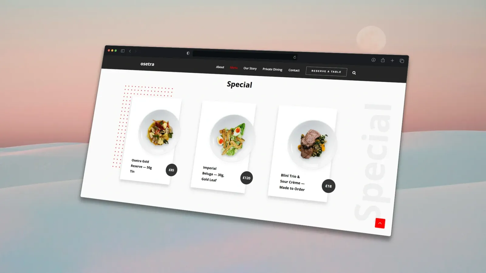 Oestra — mockup 2