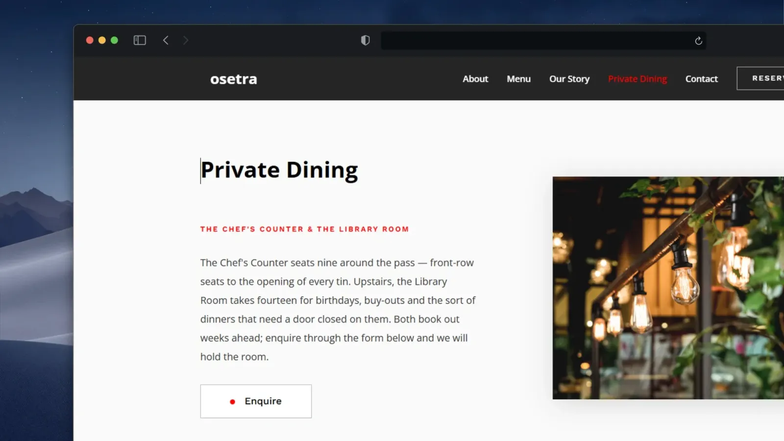 Oestra — mockup 4