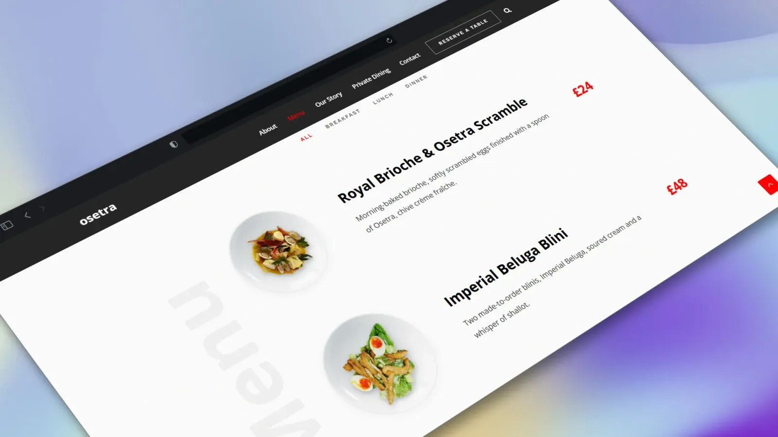 Oestra — mockup 5