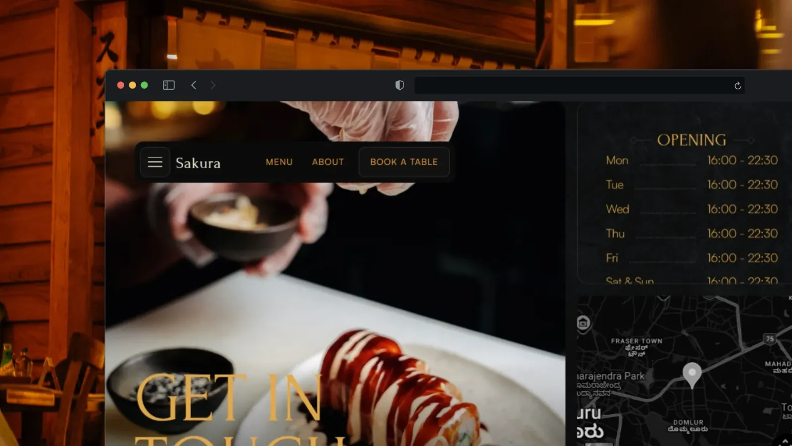 Sakura Sushi Bar — mockup 6