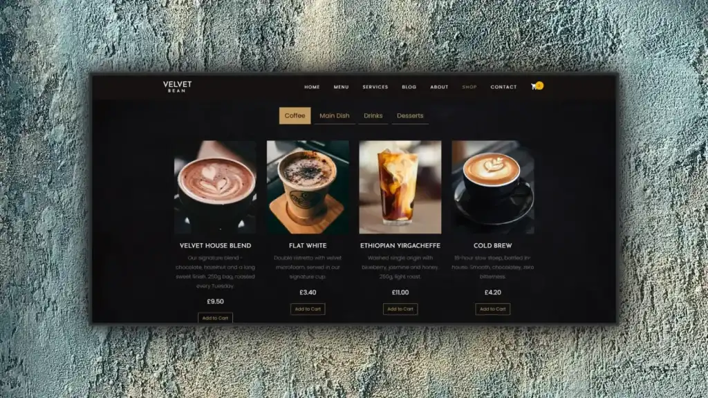 Velvet Bean — mockup 5